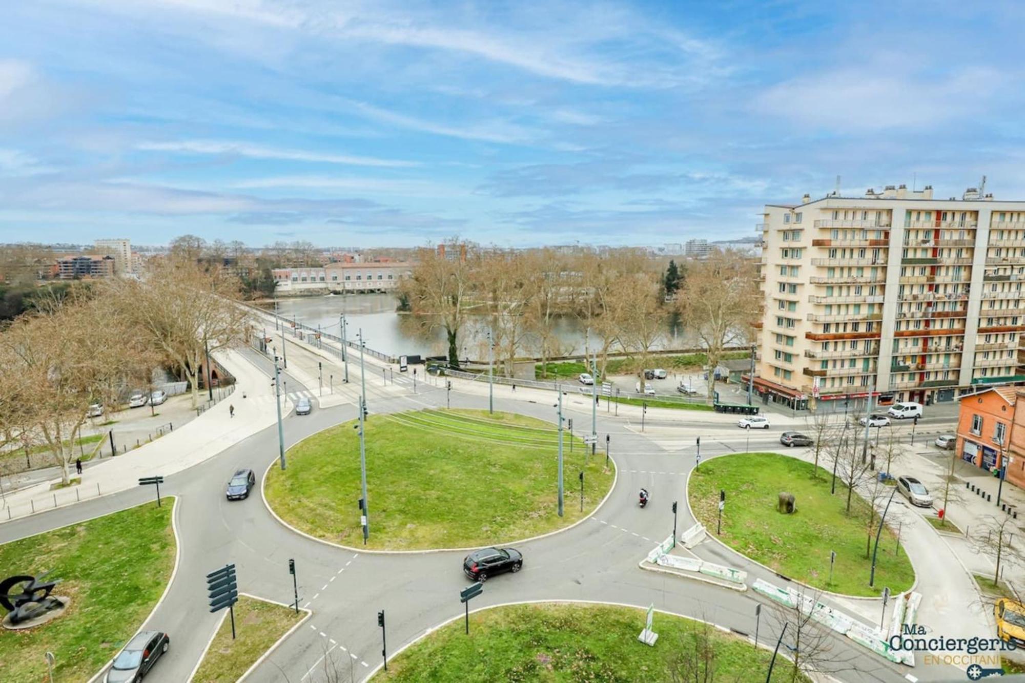 Апартаменти Fac 6 Vue Garonne - Tram- Parking Тулуза Екстер'єр фото